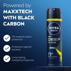 Outlet NIVEA MEN Deep Sport Deodorant Spray 150 ML