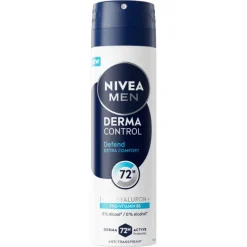 Discount NIVEA MEN Derma Control Defend Deodorant Spray 150 ML