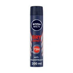 Sale NIVEA MEN Dry Impact Deodorant Spray 200 ML