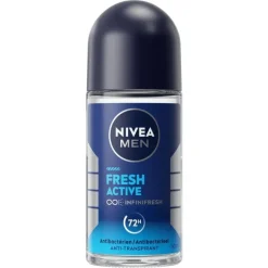 Discount NIVEA MEN Fresh Active Deodorant Roller 50 ML