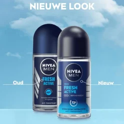 Discount NIVEA MEN Fresh Active Deodorant Roller 50 ML