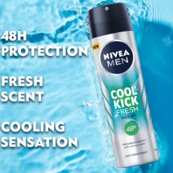 Outlet NIVEA MEN Fresh Kick Deodorant Spray 150 ML