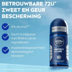 New NIVEA MEN Protect & Care Deodorant Roller 50 ML