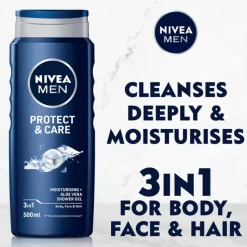 Discount NIVEA MEN Protect & Care 3-in-1 Douchegel 500 ML