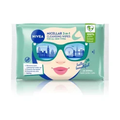 Outlet NIVEA MicellAIR Skin Breathe Reinigingsdoekjes 25 stuks