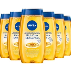 Hot NIVEA Rich Care Shower Oil 200 ML Multipack 6 stuks
