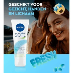 New NIVEA Soft Hydraterende Bodycrème 75 ML