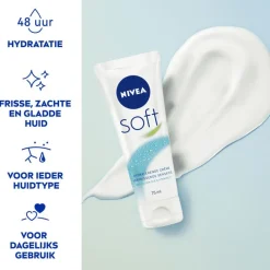 New NIVEA Soft Hydraterende Bodycrème 75 ML