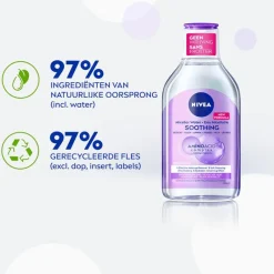 Outlet NIVEA Soothing Micellair Water Gevoelige huid 400 ML