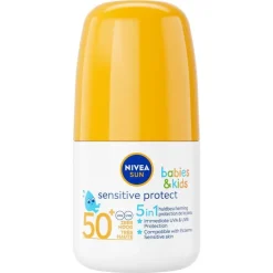 Hot NIVEA SUN Babies & Kids Protect & Sensitive Roll-on Zonnebrand SPF 50+ 50 ML