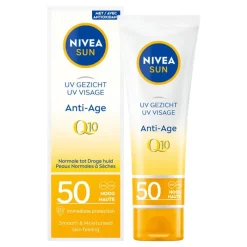 New NIVEA SUN Gezichtszonnecrème Anti-Age & Anti-Pigmentvlekken SPF50 50 ML