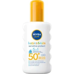Best NIVEA SUN Kids Zonnebrand Protect & Sensitive Zonnespray SPF50+ 200 ML