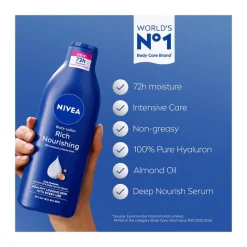 Hot NIVEA Verzorgende Bodymilk 72u Hydratatie 400 ML