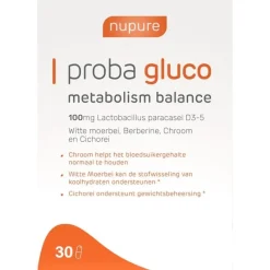 Hot Nupure Proba Gluco Capsules 30 stuks