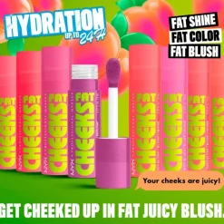 Clearance NYX Professional Makeup NYX Fat Cheeks Blush Bouncin Berry Bouncin' Berry