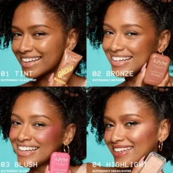 Hot NYX Professional Makeup Buttermelt Highlighter 40 NO 1 BUTTA 4 No 1 Butta