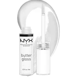 NYX Professional Makeup Butter Lip Gloss Sugar Glass 8 ML