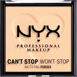 Outlet NYX Professional Makeup Can't Stop Won't Stop Mattifying Powder Light CSWSM02 Light