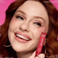 New NYX Professional Makeup Jelly Job Lipgloss 07 Jelly Blushin Roze