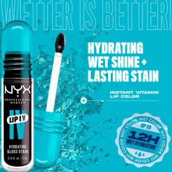 Best NYX Professional Makeup Lip IV Hydraterende Lipgloss Grape Gushin 16 Grape Gushin
