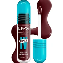 New NYX Professional Makeup Lip IV Hydraterende Lipgloss Mauve N Moist 14 Mauve N Moist