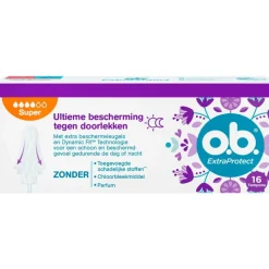 Online OB o.b. Extra Protect Tampons Super 16 stuks