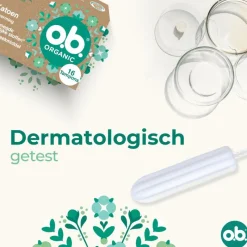 Online OB o.b.® Organic Cotton Super 16 Stuks