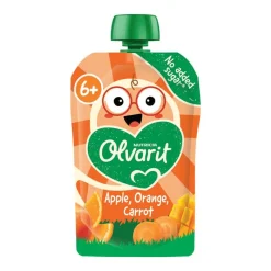 Best Olvarit Knijpfruitzakje Appel Sinaasappel Wortel