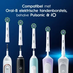 Discount Oral-B Cross Action Opzetborstels Wit - 4 Stuks