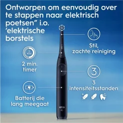 Oral-B iO 2 Zwart & Groen 2 Elektrische Tandenborstels