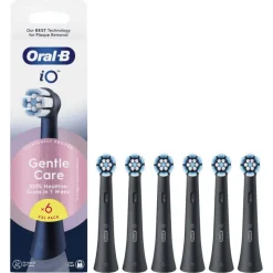 Oral-B iO Gentle Care Opzetborstels Zwart 6 Stuks 26