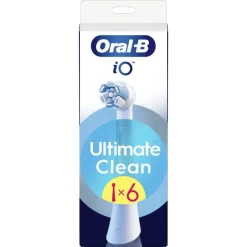 Clearance Oral-B iO Ultimate Clean Opzetborstels Wit 6 Stuks 24
