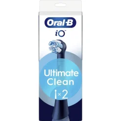 Outlet Oral-B iO Ultimate Clean Opzetborstels Zwart 2 Stuks 26