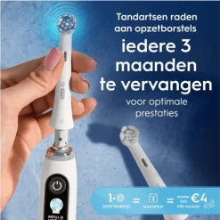 New Oral-B iO Ultimate Clean Opzetborstels Wit 4 Stuks 24