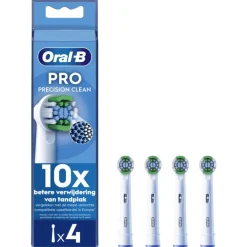 Outlet Oral-B Precision Clean Opzetborstels Wit - 4 Stuks