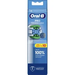 Discount Oral-B Precision Clean Opzetborstels Wit - 10 Stuks