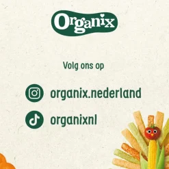 Organix Bio Knijpfruit Appel, Zoete aardappel, Ananas