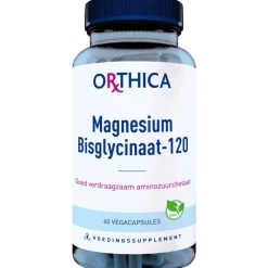 Clearance Orthica Magnesium Bisglycinaat-120 60 stuks pot