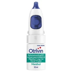 Hot Otrivin Menthol Xylometazoline HCI 1 mg/ml Neusspray bij een Verstopte Neus 10 ML
