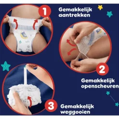 Best Pampers Baby Dry Night Pants Luierbroekjes Maat 4 9-15 KG 40 Stuks