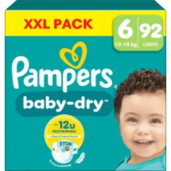 Best Pampers Baby Dry XXL Pack Luiers Maat 6 13-18 KG 92 Stuks