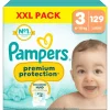 Clearance Pampers Premium Protection XXL Pack Luiers Maat 3 6-10 KG 129 Stuks