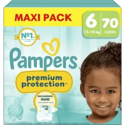 Online Pampers Premium Protection Maxi Pack Luiers Maat 6 13-18 KG 70 Stuks