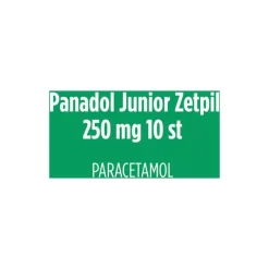 Online Panadol Junior Zetpillen 250 mg Paracetamol voor kinderen van 1 tot 6 jaar 10 stuks