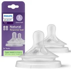 Clearance Philips Avent Flesspeen Natural SCY965/02 6,0 T5 2 stuks