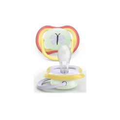 Outlet Philips Avent Fopspeen Ultra Air Night 0-6M Double Pack, mixed - SCF376/26