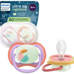 Hot Philips Avent Fopspeen Ultra Air Night 18M+ Double Pack - SCF376/33