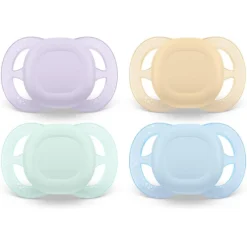 Outlet Philips Avent Fopspeen Ultra Start 0-2 M Double Pack Day 2 pack - mixed - SCF075/15