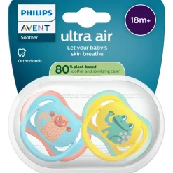 Discount Philips Avent Fopspeen Ultra Air Day 18M+ Double Pack, mixed - SCF349/49