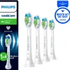 Sale Philips Sonicare Optimal White Opzetborstel Wit 4-Pack - HX6064/87